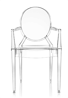 KARTELL - Louis Ghost Armchair - Cristal