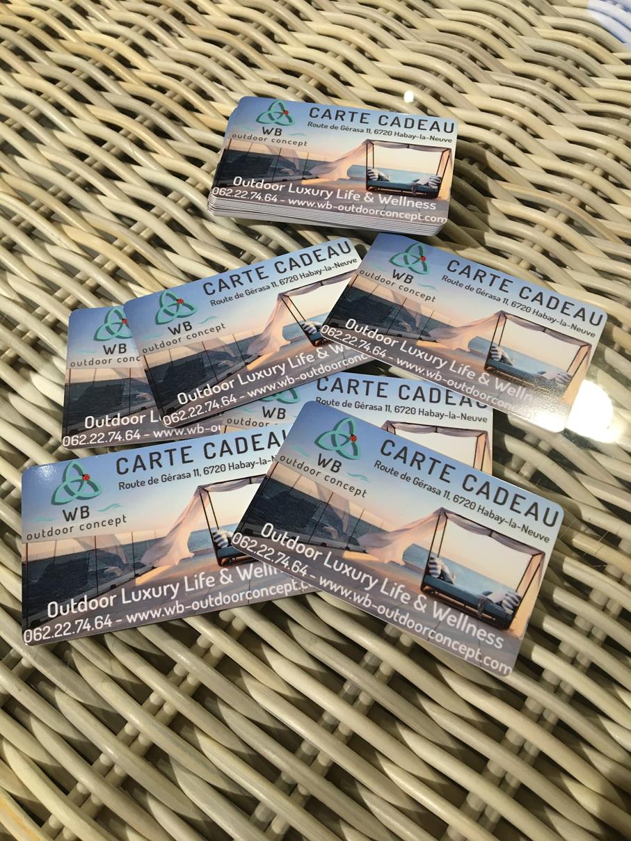 Carte Cadeau - Prépayée Carte Cadeau - Prépayée