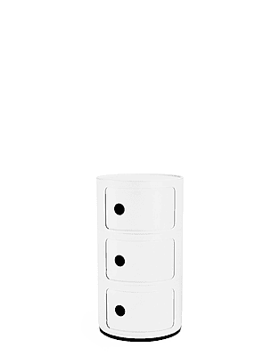 KARTELL - Componibili - 3 éléments - Blanc