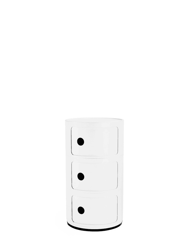 KARTELL - Componibili - 3 éléments - Blanc