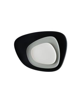 KARTELL - Namaste - Set de 3 pièces - Noir,Gris,Gris tourterelle