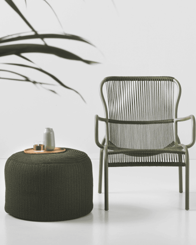 VINCENT SHEPPARD Otto-Pouf Ø 52 cm H 42 cm VINCENT SHEPPARD Otto-Pouf Ø 52 cm H 42 cm